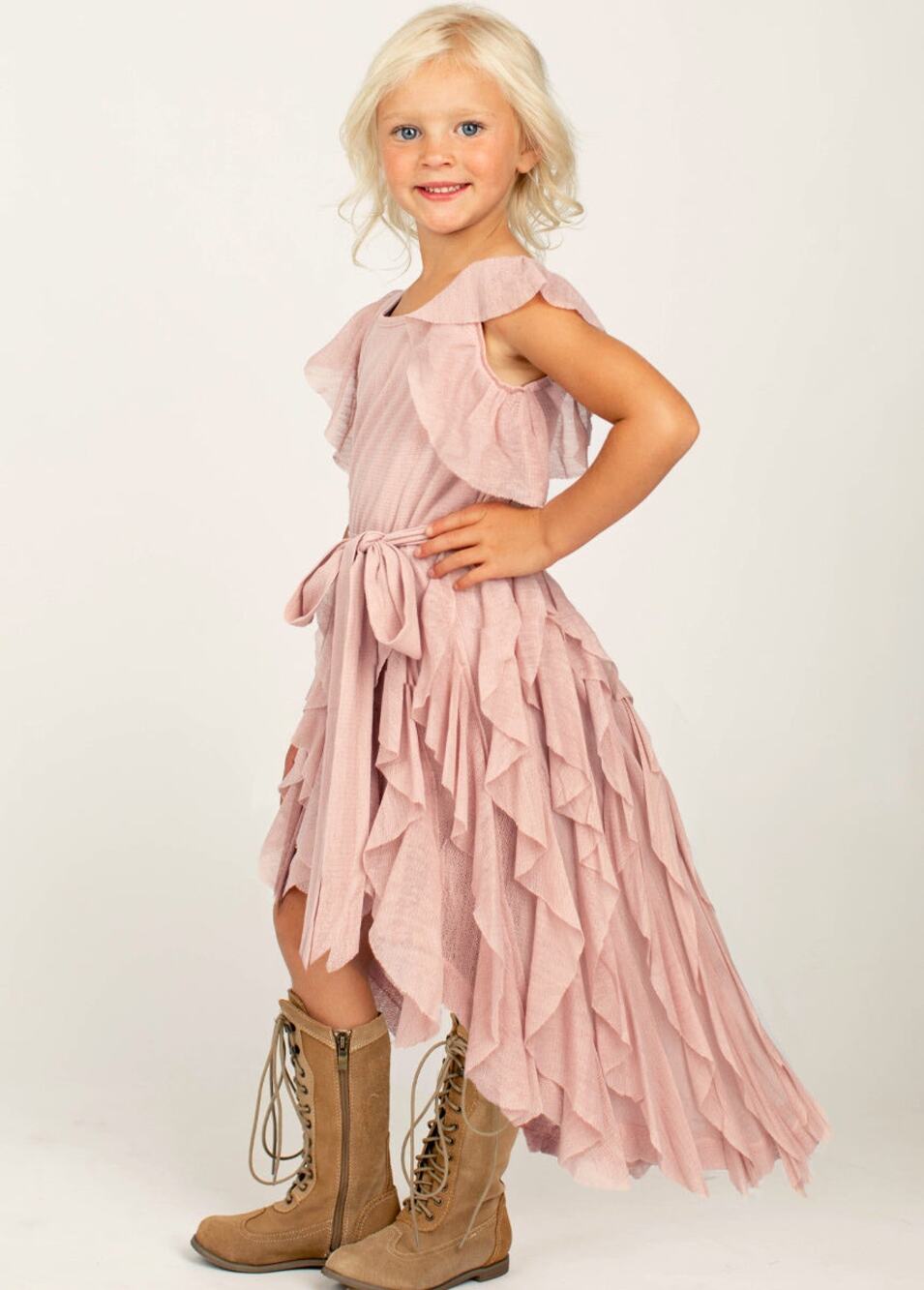 Joyfolie Mia Joy Roza Dress in Lilac Girl's Size 4